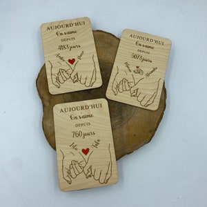 Carte amour St Valentin 2025, couple, amour infini image 2