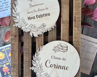 Regalo per insegnanti, cartello per porta, cartello per scrivania, regalo di fine anno
