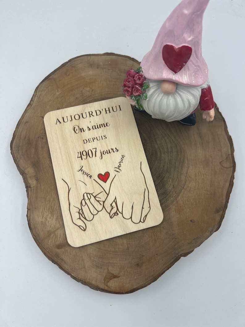Carte amour St Valentin 2025, couple, amour infini image 4