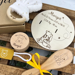 Coffret de naissance Winnie l'ourson, Winnie the Pooh, boite, box, cadeau image 2