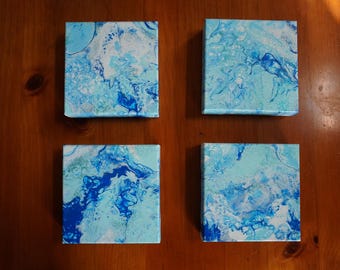 Blue Abstract Wall Art