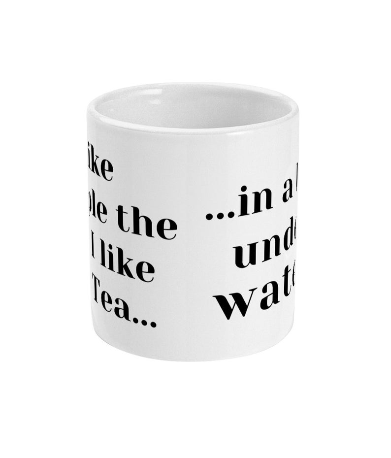 Ich Mag Menschen Wie Meinen Tee Ich mag Menschen so wie ich meinen Tee mag in einem Beutel - Etsy.de