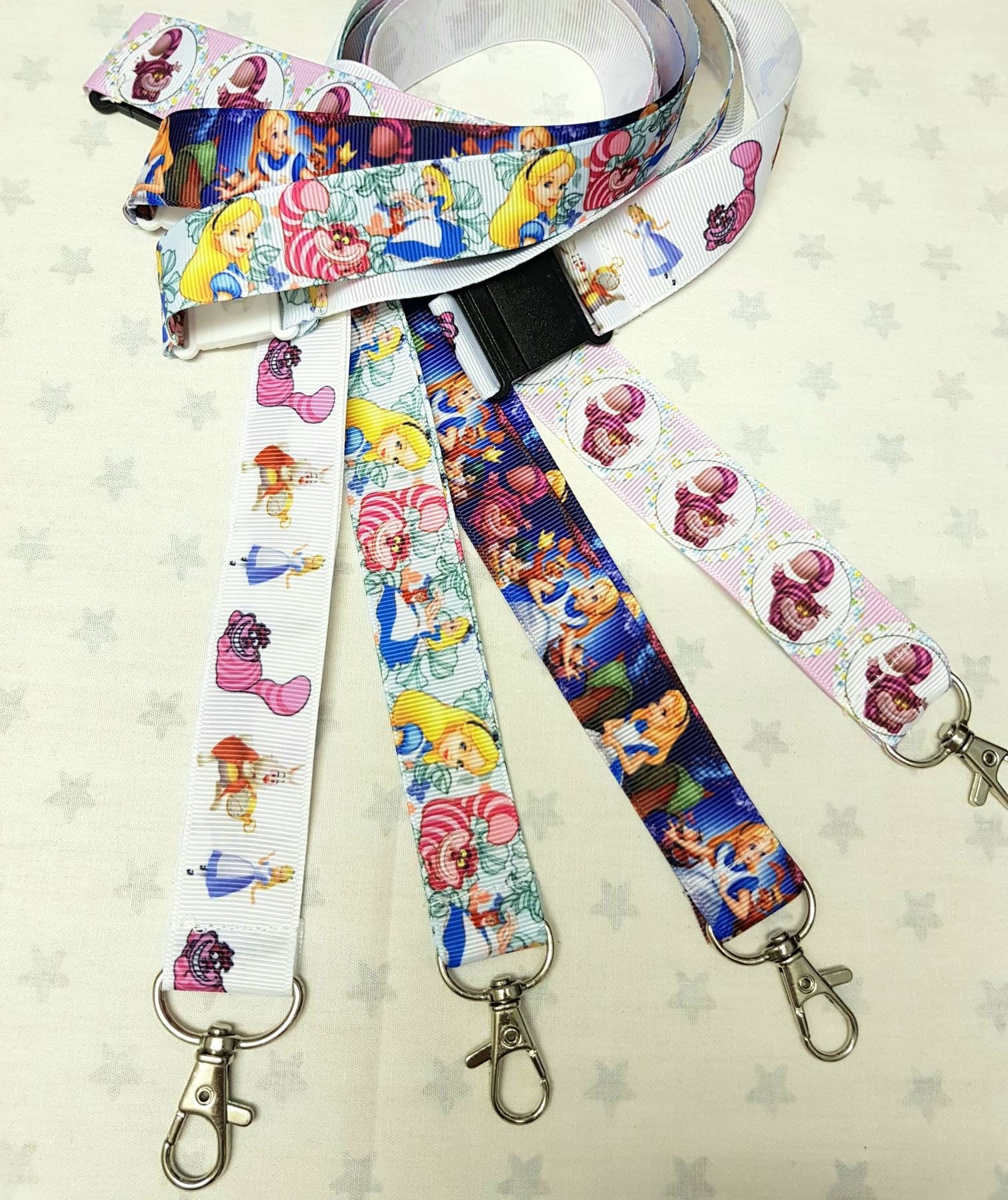 Character Lanyards Pin Trading Lanyard Park Lanyard Office Etsy UK