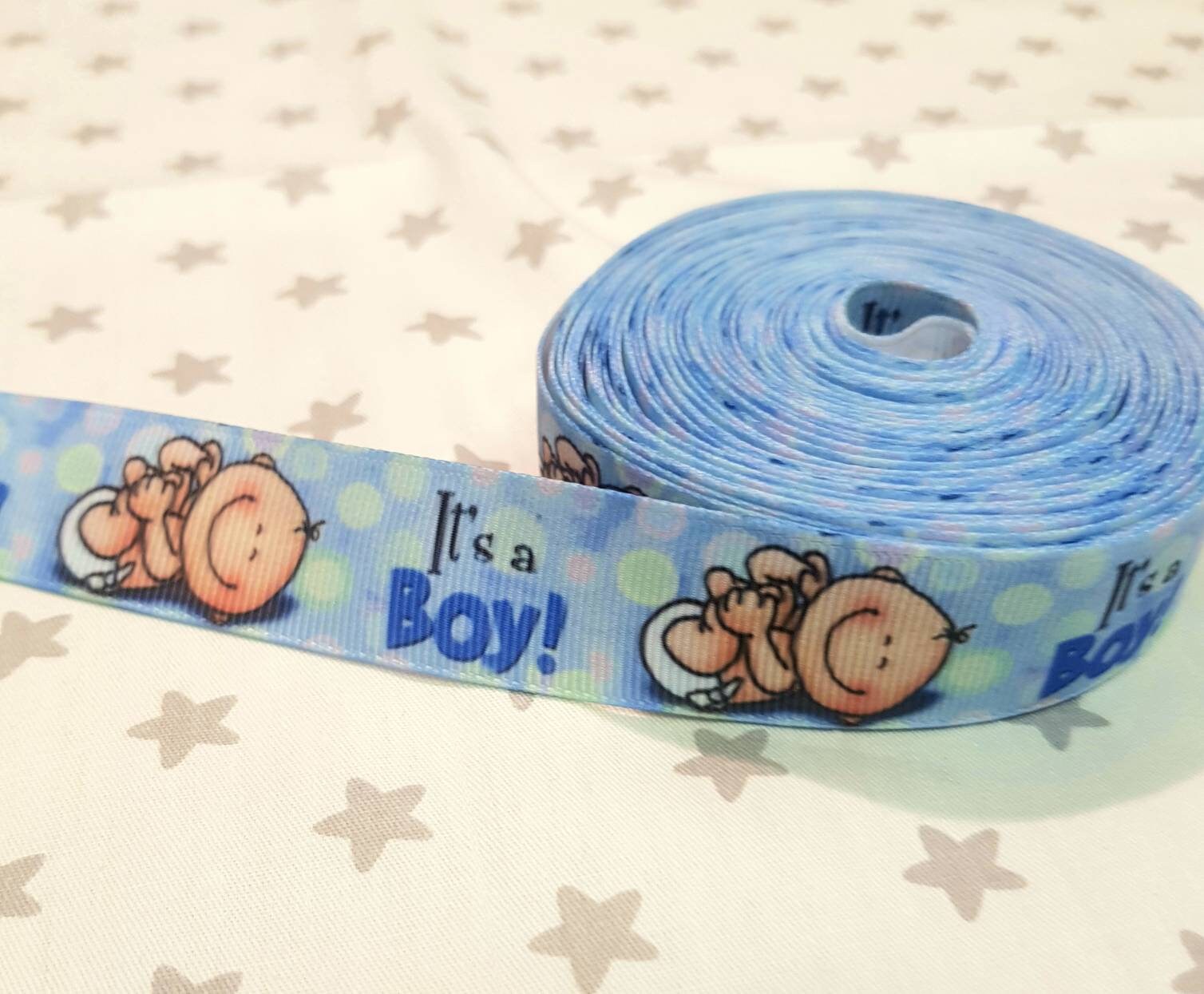 Es una cinta de niño es una cinta de niña cinta de bebé Etsy España