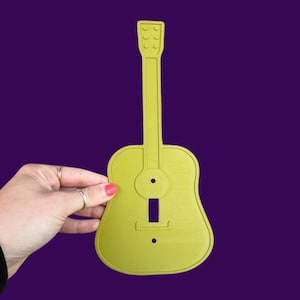 Light Switch Cover Unique, Guitar Light Switch Plate, Decorative Wall Light Cover Panel, Guitar Player Gift
