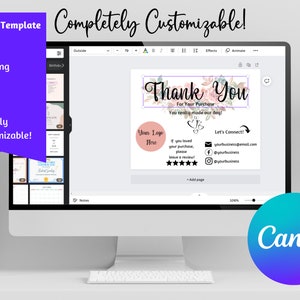 Bedankkaarten Business//mercari bedankt, poshmark bedankt, bedankt voor uw afdrukbare bestelling, reseller, klant bedankt