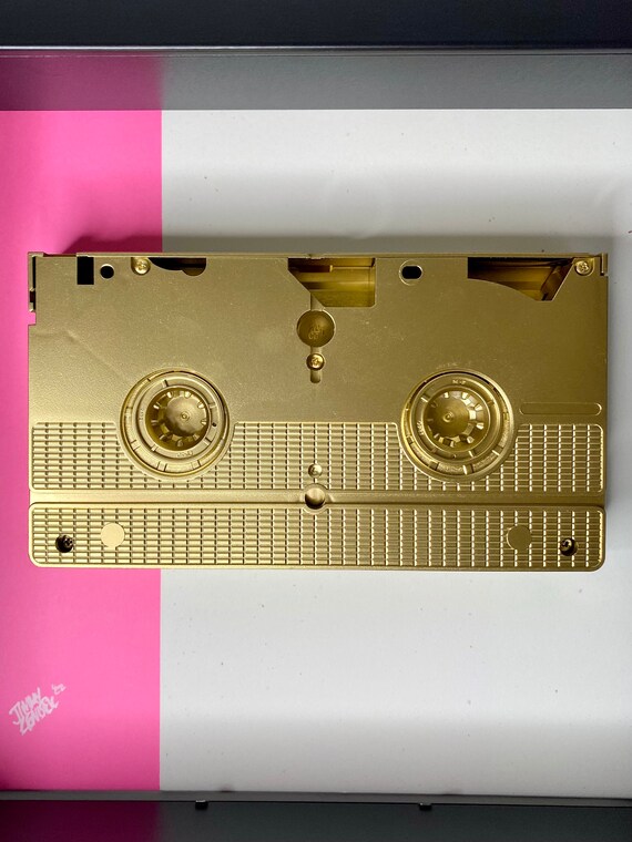 Framed Painted VHS Tapes 10x10 Retro Painted VHS Tape on Etsy