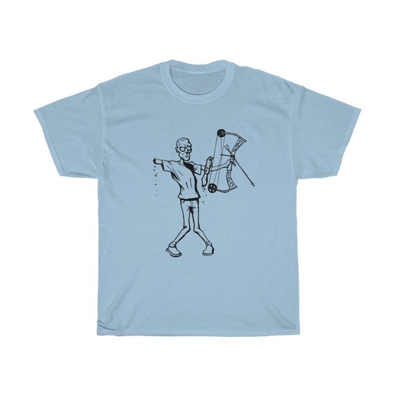T-shirt Homme Manga One Piece Archer Zombie Sunset - Taille XL, Neuf Sans étiquette, Couleur Bleue