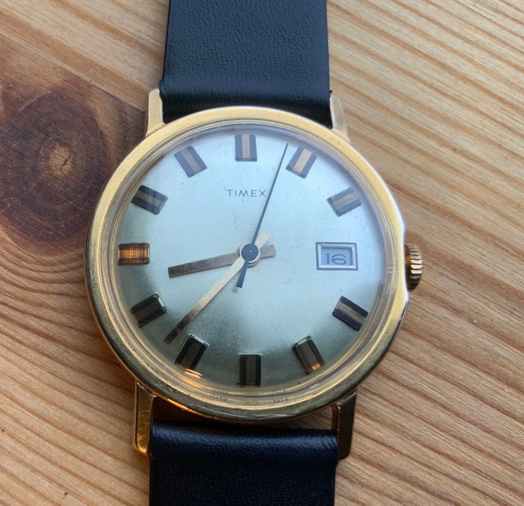 TIMEX Mechanical Watch DATE Beautiful XMAS Gift Etsy