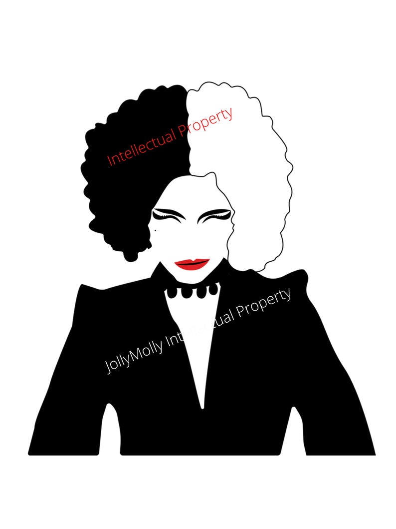 Cruella Png, Cruella Print, Cruella Powerful Woman, Cruella the Future ...