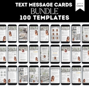 Modèles pour l'immobilier Ensemble de cartes à texte textuelles pour l'immobilier Modèle de Carte de visite numérique pour l'immobilier pour le marketing immobilier