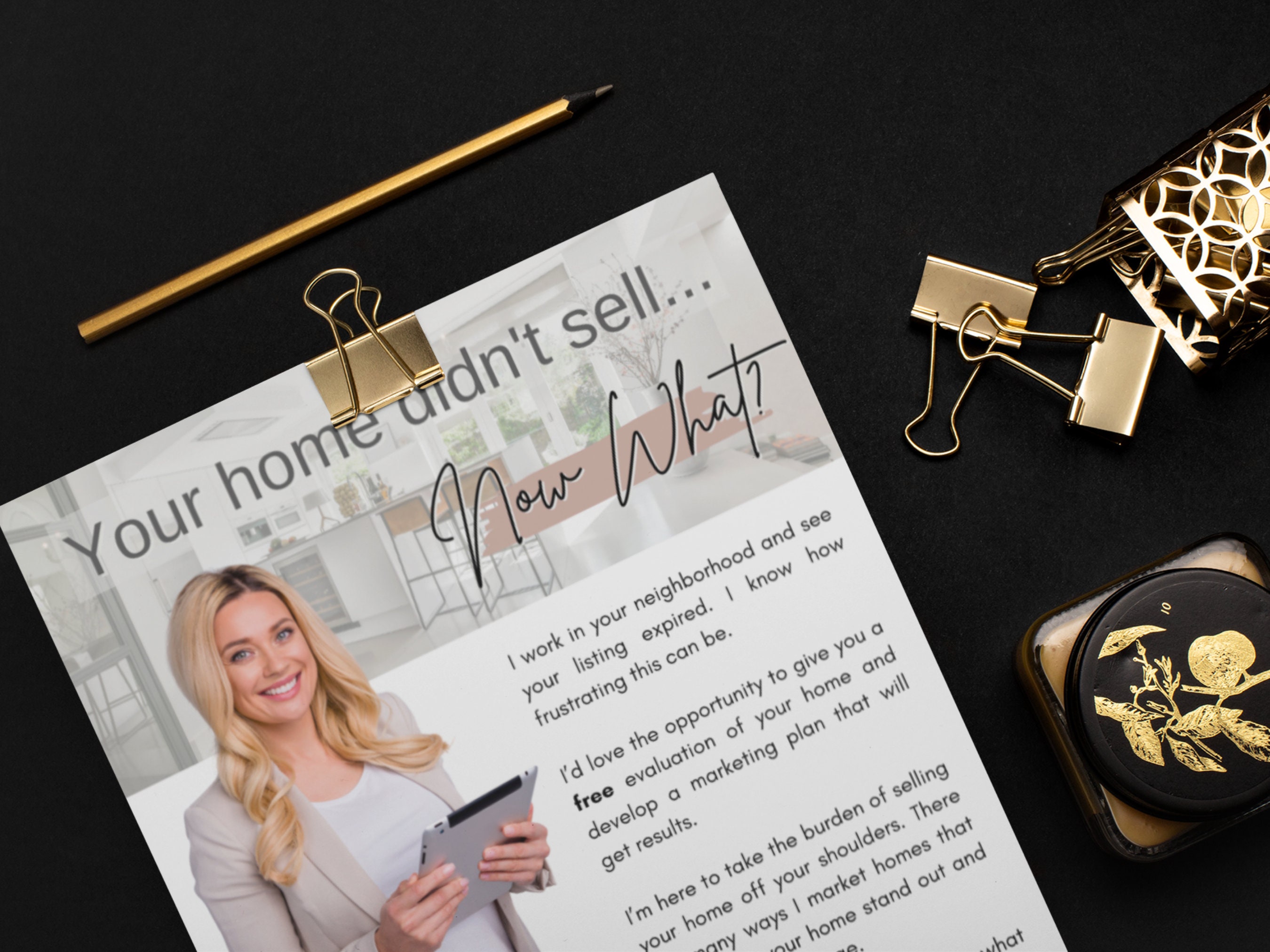 Real Estate Expired Listing Letter Template: FSBO Marketing (canva ...