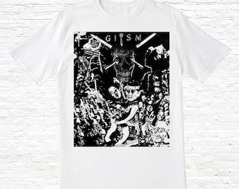新品 BASTARD Tシャツ ジャパコア CRUST PUNK GISM Bastard Unisex T-shirt - No Hope in Here - Japanese Crust
