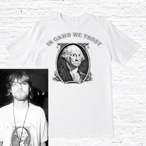 Camiseta In Gawd We Trust (usada por Kurt Cobain)