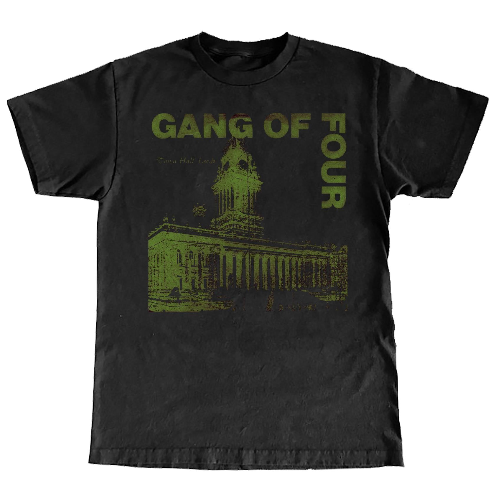 T-shirt Gang Of Four Tour Concert - Noir - Taille S à 5XL - Neuf Avec étiquette