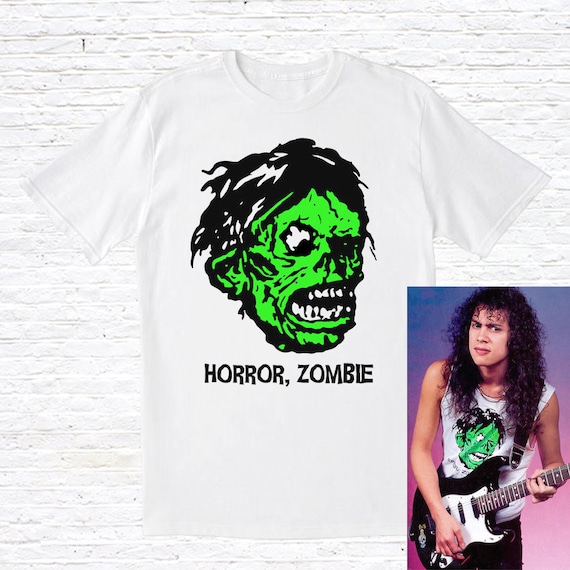 Horror Zombie T Shirt Worn by Kirk Hammett