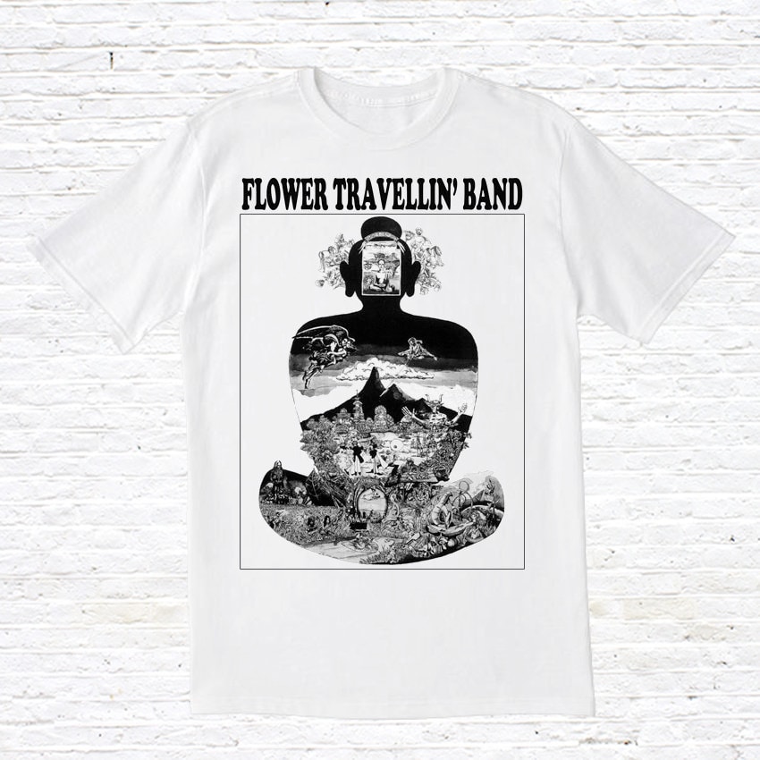 FLOWER TRAVELLIN' BAND FLOWER TRAVELLIN' BAND　SATORI SATORI Flower Travellin\u0027 Band T-shirt - Etsy