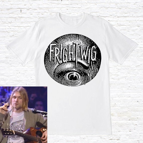 Frightwig T-shirt worn by Kurt Cobain - Etsy Canada