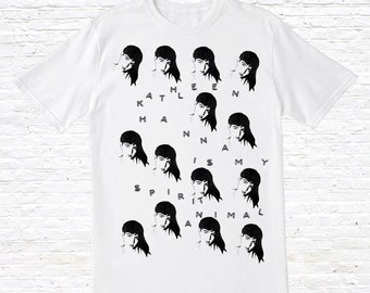 Maglietta Kathleen Hanna è il mio animale spirituale