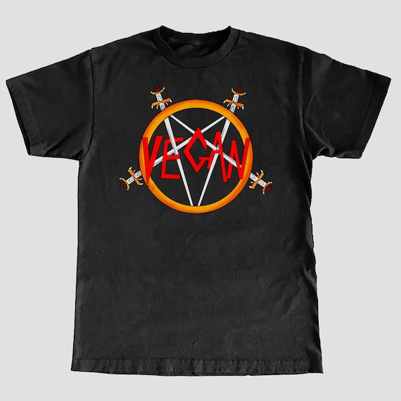 Vegan 'slayer' T-shirt - Etsy