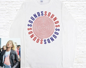 Sounds Longsleeve T-Shirt (Worn by Kurt Cobain)