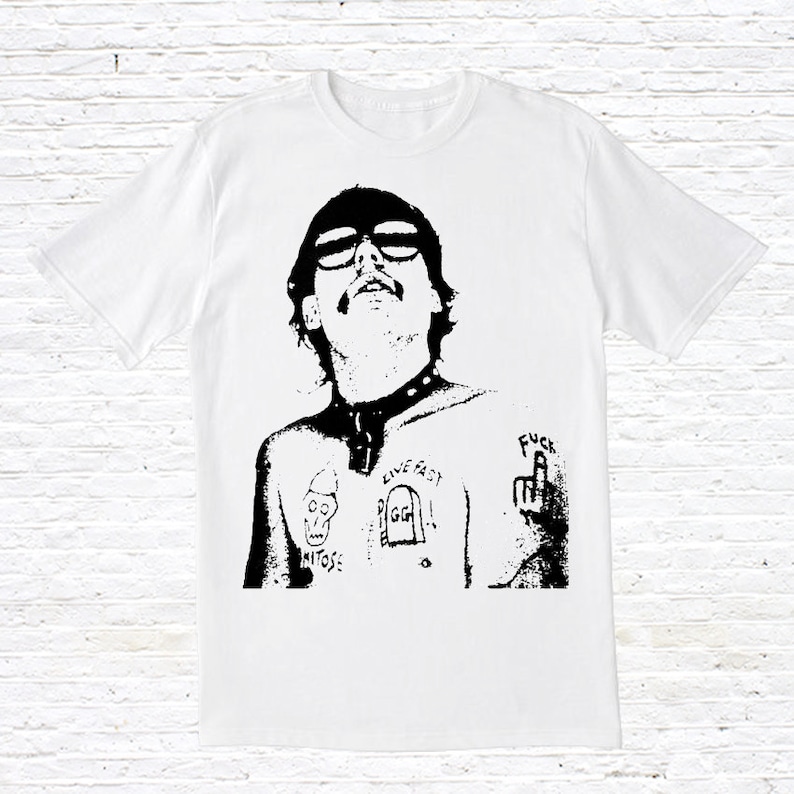 GG Allin Tshirt Etsy