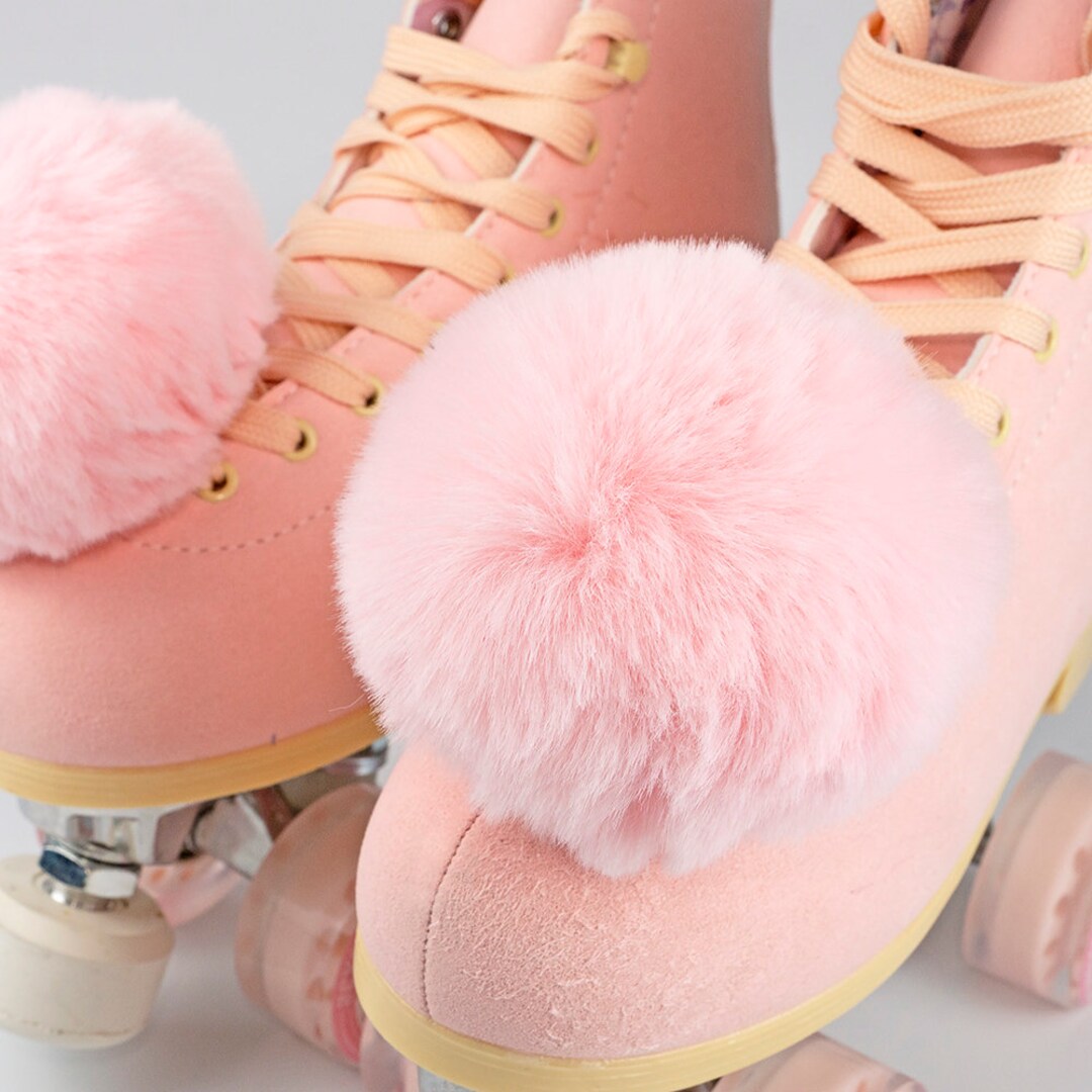 Soft Fluffy Skates Pom Poms Roller Skate Accessories DIY Etsy Australia