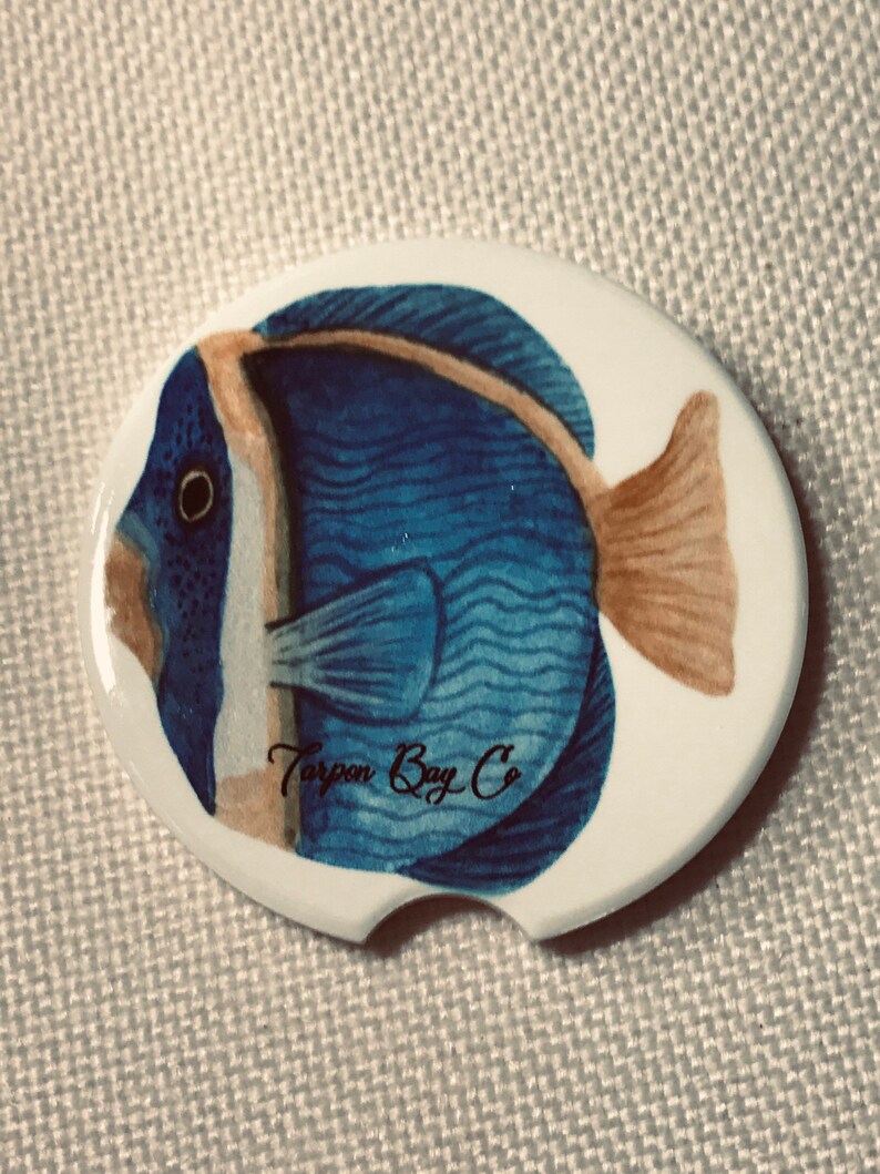 Ceramic Car Coasters Sublimated, Set of 2 Car Coasters Etsy