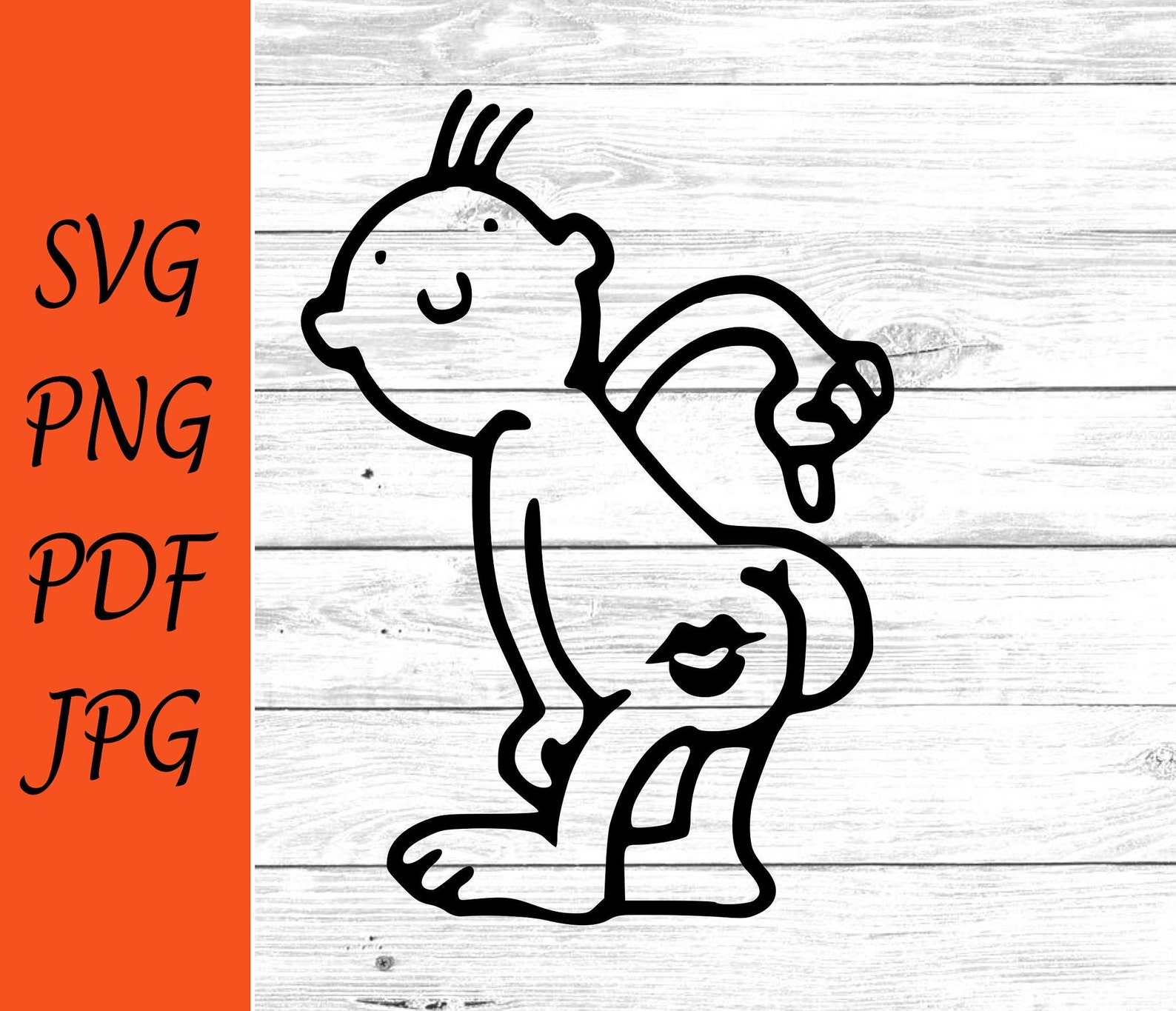 Embrasse mon cul svg Baiser mon cul png baiser il pdf Etsy France