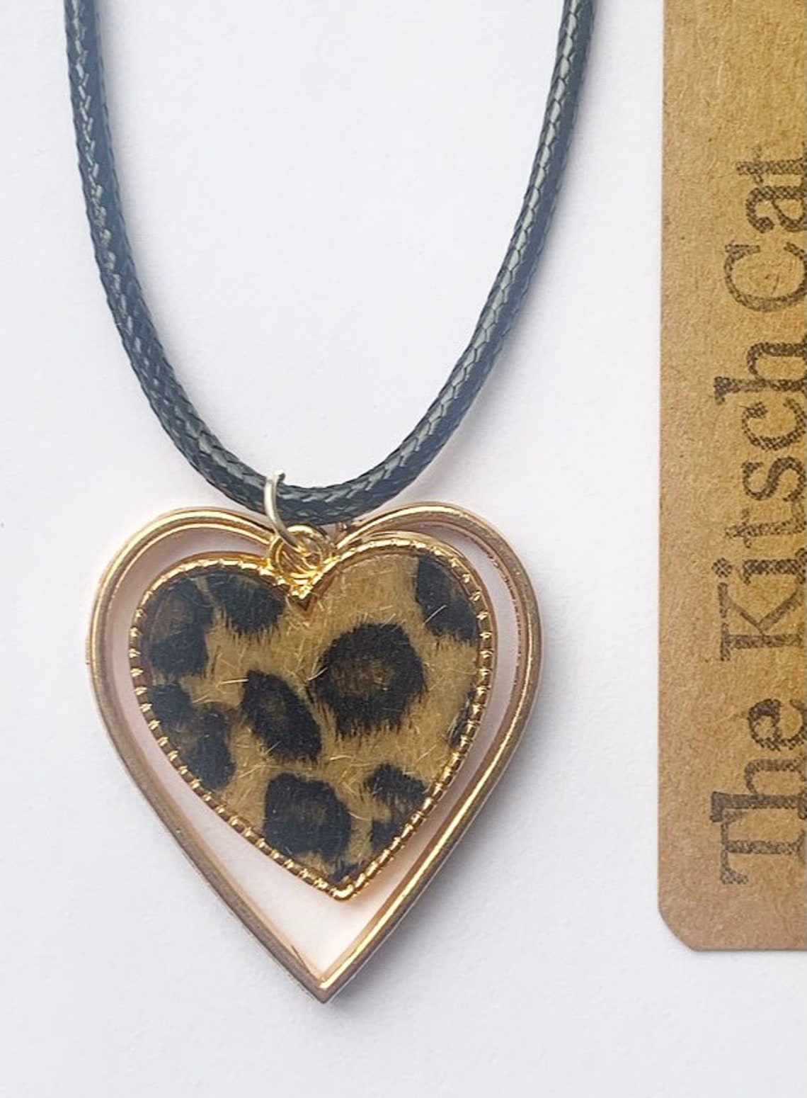 Leopard print necklace leopard necklace animal print Etsy