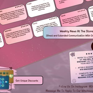 Do They Miss Me Reading - Ex Lover | In Separation | Looking for guidance | Closure | Reconciliation | Advice | Quick Reading | Soulmate
Love Reading for separation with audio available, reading with 46 to 70 cards with direct message, advice from higher self and guides, tools for cleansing and self-affirmations. 
Made in 24 to 72 Hours.