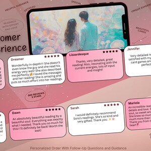 Do They Miss Me Reading - Ex Lover | In Separation | Looking for guidance | Closure | Reconciliation | Advice | Quick Reading | Soulmate
Love Reading for separation with audio available, reading with 46 to 70 cards with direct message, advice from higher self and guides, tools for cleansing and self-affirmations. 
Made in 24 to 72 Hours.