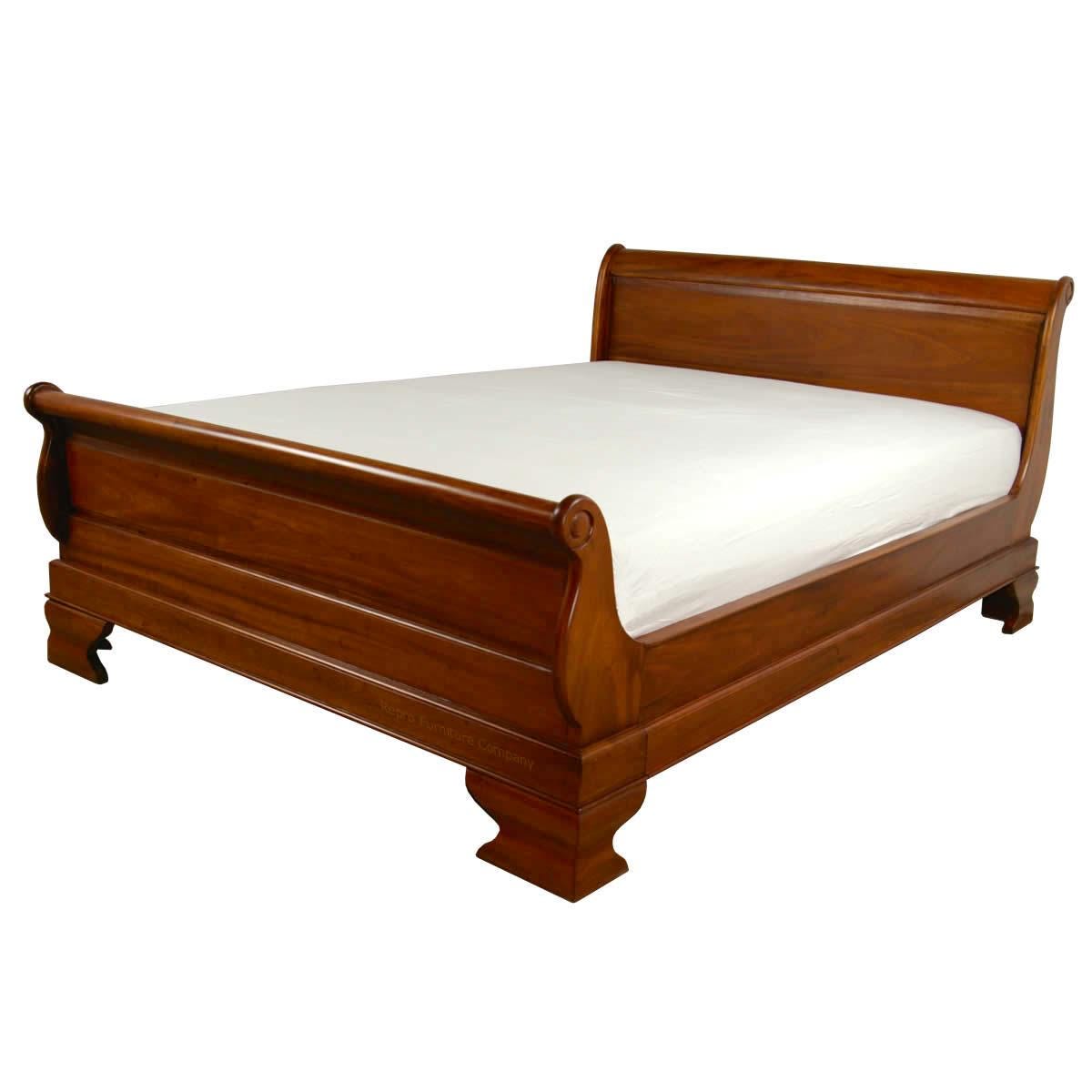 Mahogany King Size Sleigh Bed Etsy
