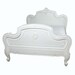 Caved Louis French White King Size Bed - Etsy