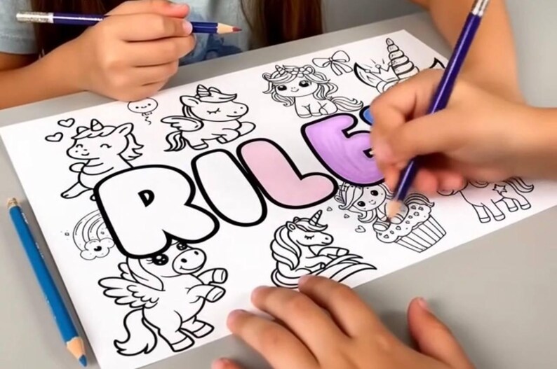 16 Custom Name Coloring Pages, Name Color Pages for Adults and Kids ...
