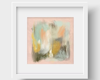 Abstract Painting, Printable Wall Art, Home Decor, Downloadable Printable Drawing, Modern Art, Contemporary Art, Minimal Art,Millennial Pink