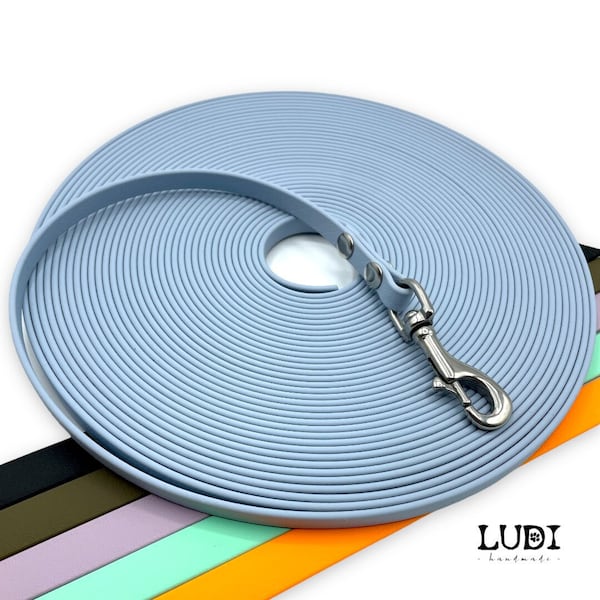BioThane® Dog Tow Line | extra light 9 mm wide | different colors