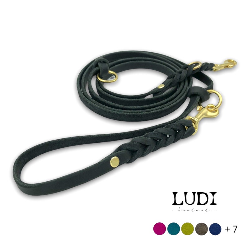 Crossline Ludi 2.45 m leather multi-adjustable image 2