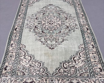 4.3x7.9フィートのエリアラグ、ヴィンテージラグ、トルコラグ