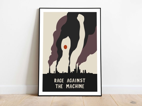 Rage Against the Machine Music Poster | Alternative Album Poster