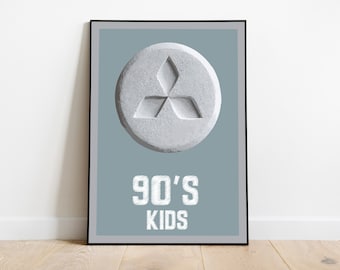 Poster rave anni '90 – Ibiza Acid House Techno Smiley Face Flyer Art Music Memorabilia Print