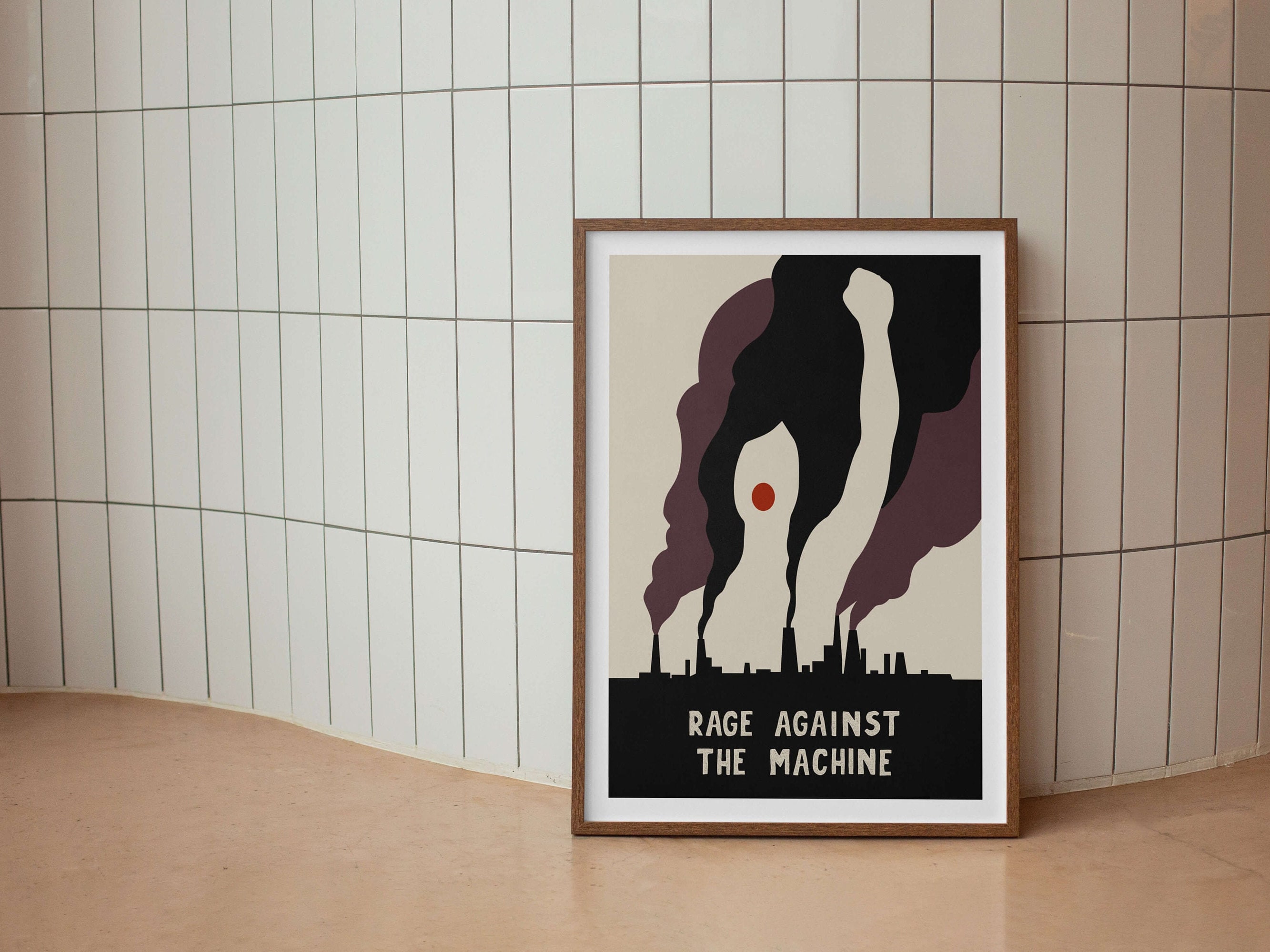 Rage Against the Machine Music Poster | Alternative Album Poster