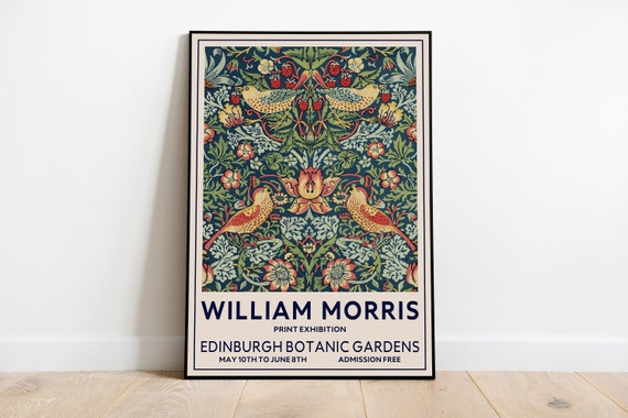 Antique Replica William Morris Strawberry Thief Art Print Antique Replica William Morris Strawberry Thief Art Print