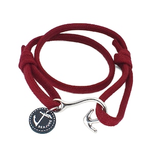 Seajure Rope Reunion Bracelet Red