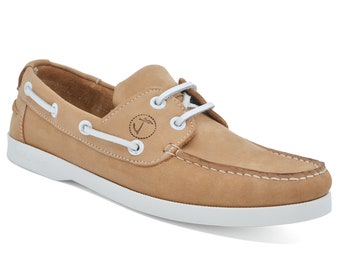 Women’s Boat Shoes Seajure Noordhoek Nubuck Leather Camel