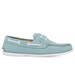 Chaussure-bateau beige cuir nubuck semelle crantée - Mocassins Homme