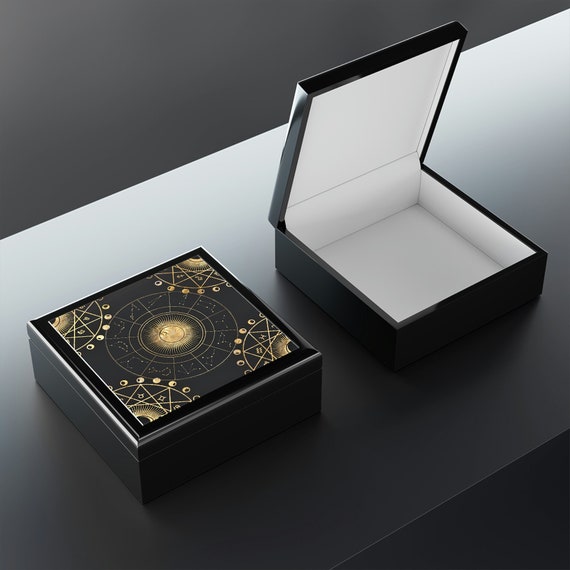 Moon phase jewelry holder deals