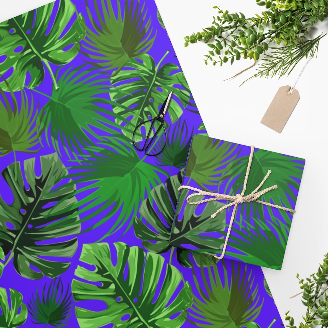 Tropical Abstract Wrapping Paper Gift Wrap - Etsy