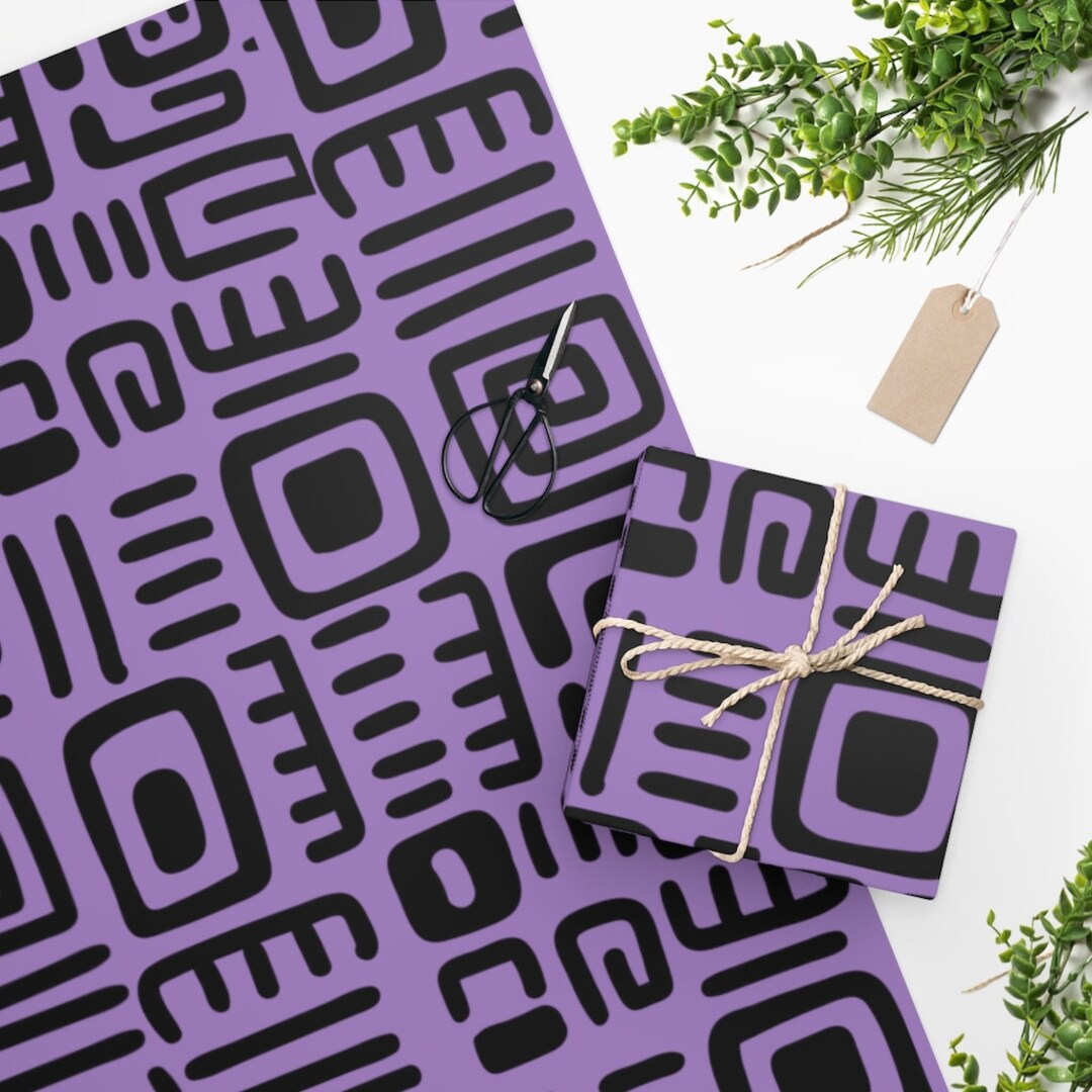 Tribal Wrapping Paper African Designer Gift Wrap Exotic Etsy UK