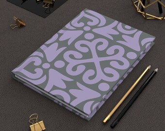 Tribal Design Journal, Indian Inspired Gratitude Journal, esclusivo quaderno opaco con copertina rigida, cancelleria chic, idee regalo migliori, regali artistici